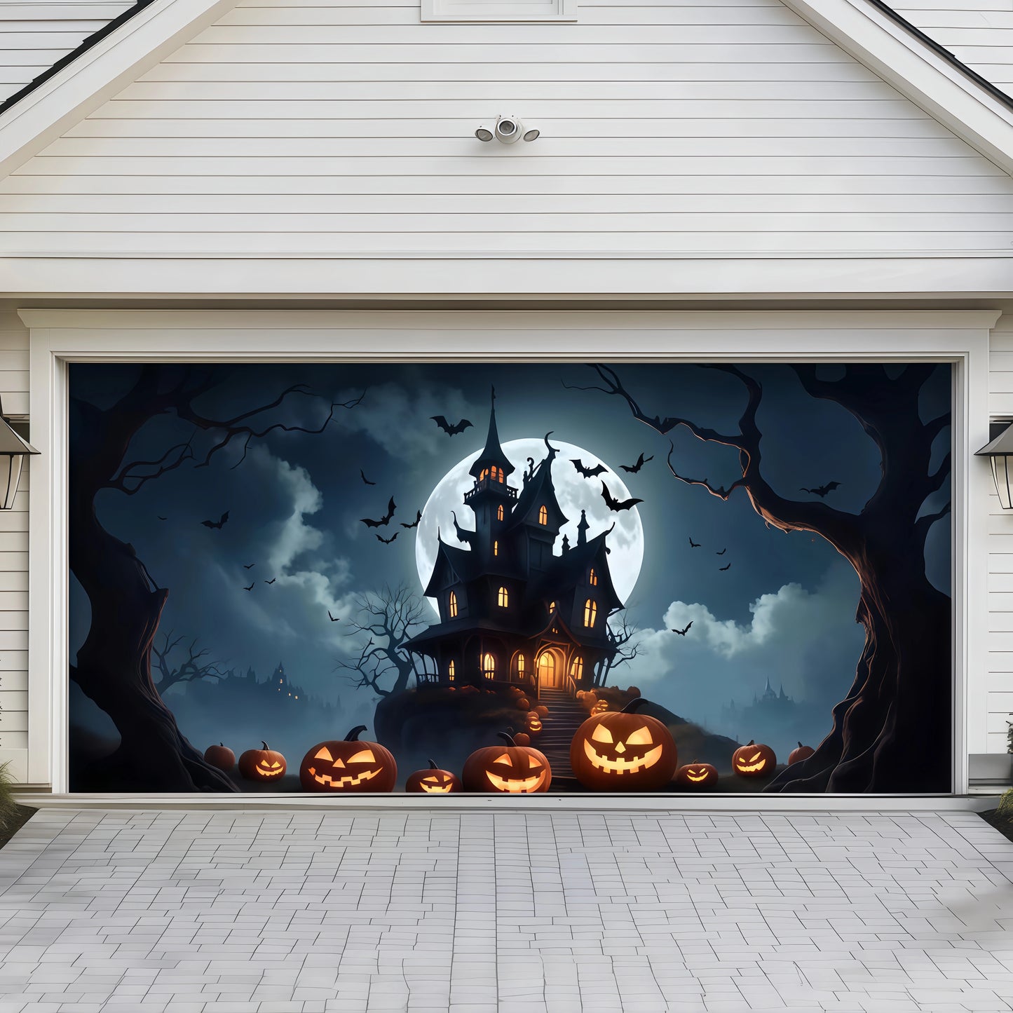 🔥Zeitlich begrenztes Angebot: 50 % Rabatt | Halloween-Garagentorabdeckung