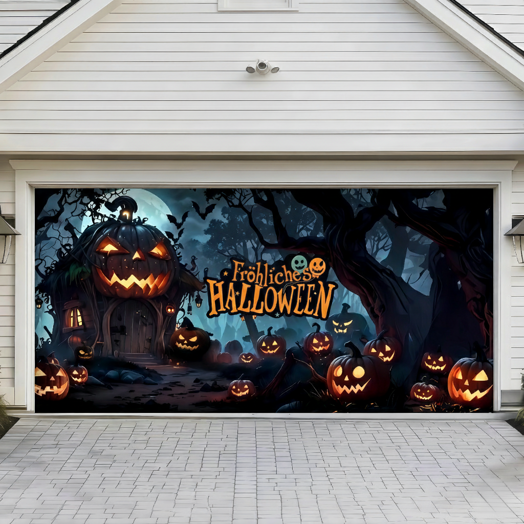 🔥Zeitlich begrenztes Angebot: 50 % Rabatt | Halloween-Garagentorabdeckung