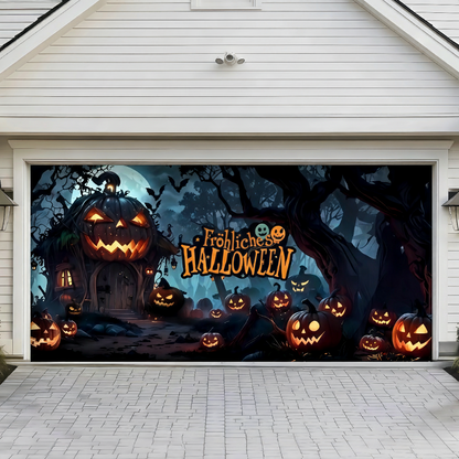 🔥Zeitlich begrenztes Angebot: 50 % Rabatt | Halloween-Garagentorabdeckung